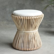 Allein Jawit Rattan Accent Stool